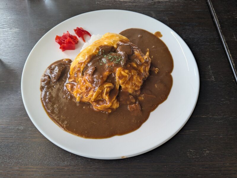 オムレツカレー